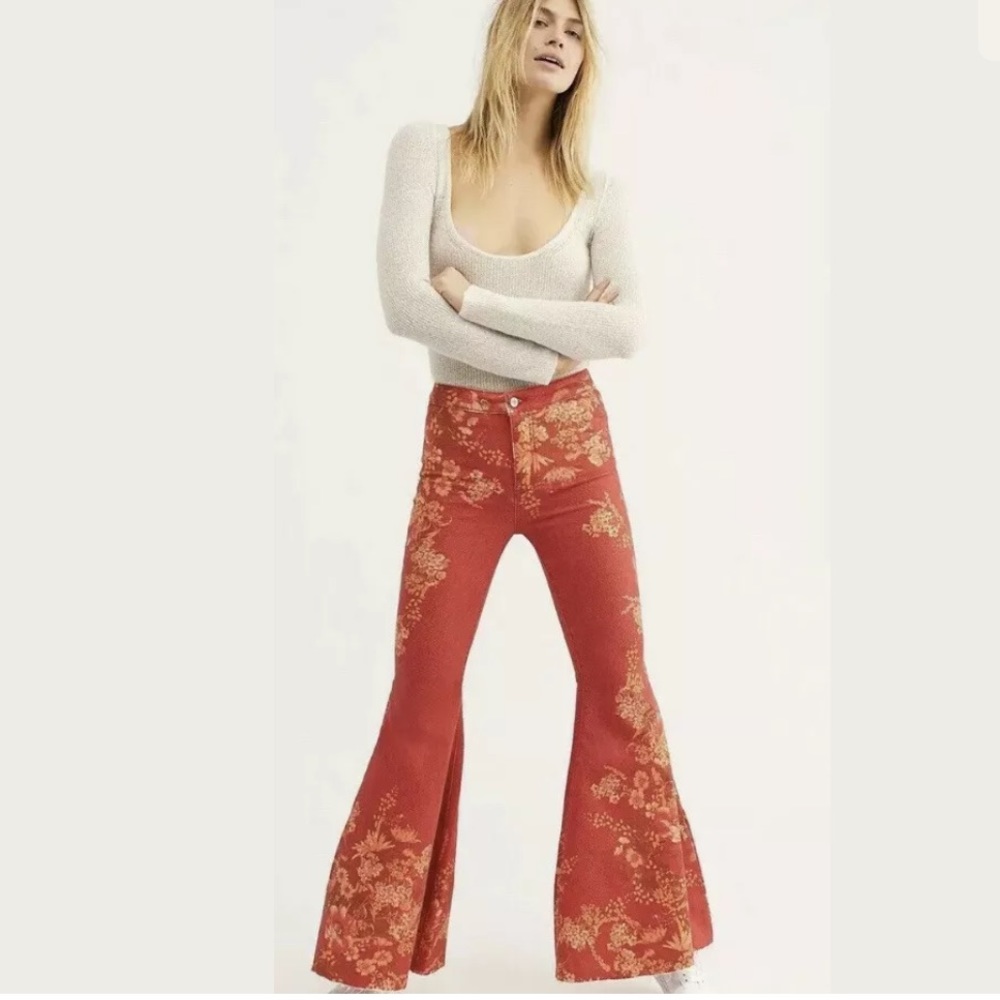 Free people printed float of flare new 27 🌟🌟